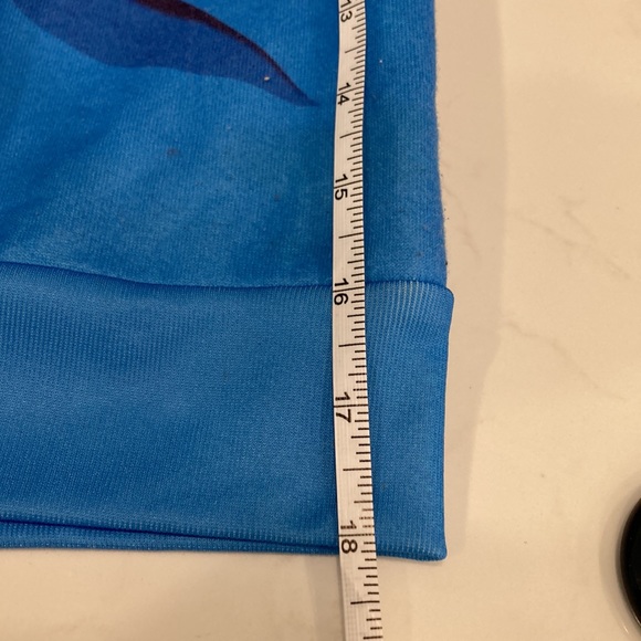 Shark Graphic Print Hoodie Sweatshirt Long Sleeve Cotton Pullover w/Pockets XXL - Picture 9 of 11